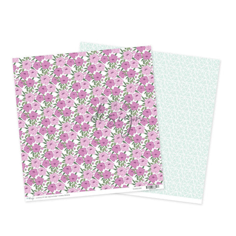 12" Paper A Story Of New Beginnings - Frozen Petals