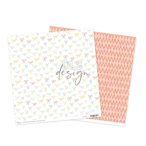 12" Paper A Story Of Spring Whispers - Springtime Bows