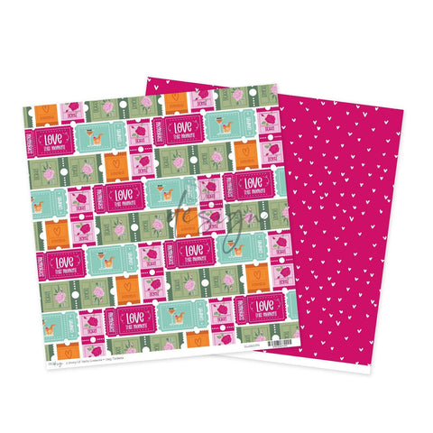 12" Paper A Story Of Warm Moments - Cozy Tickets