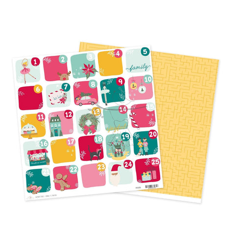 12" Paper December Stories - Moments ‘Til Christmas