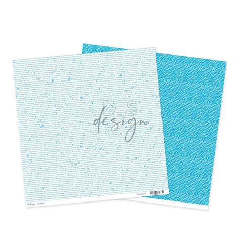 12" Paper Essentials Azure 8