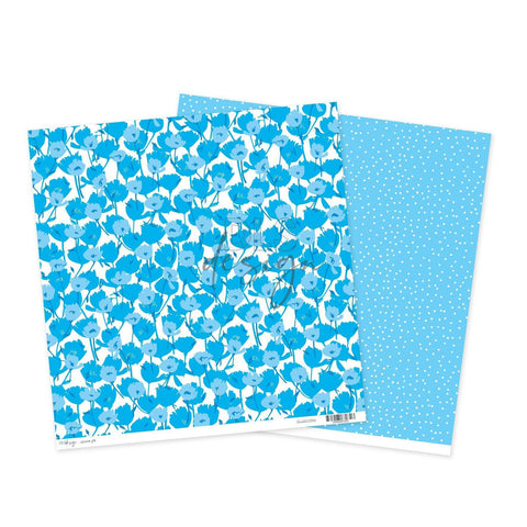12" Paper Essentials Azure 9