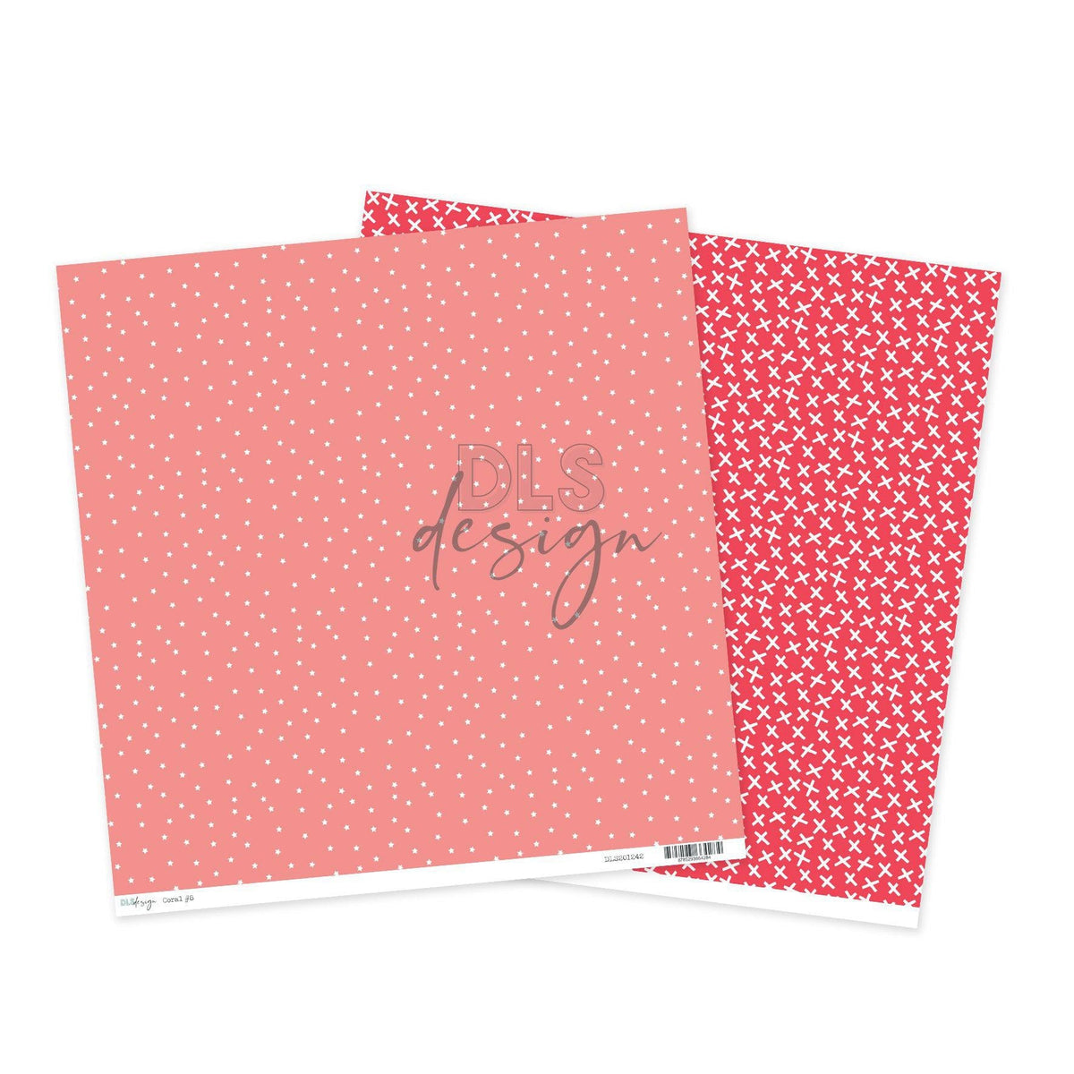 12" Paper Essentials Coral 8