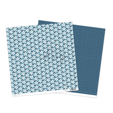 12" Paper Essentials Navy 1