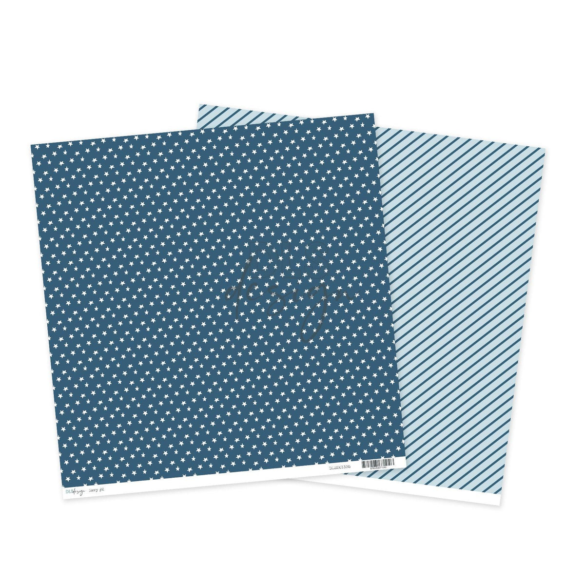 12" Paper Essentials Navy 2