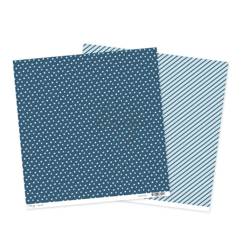 12" Paper Essentials Navy 2