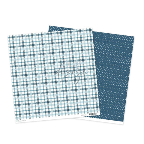 12" Paper Essentials Navy 3