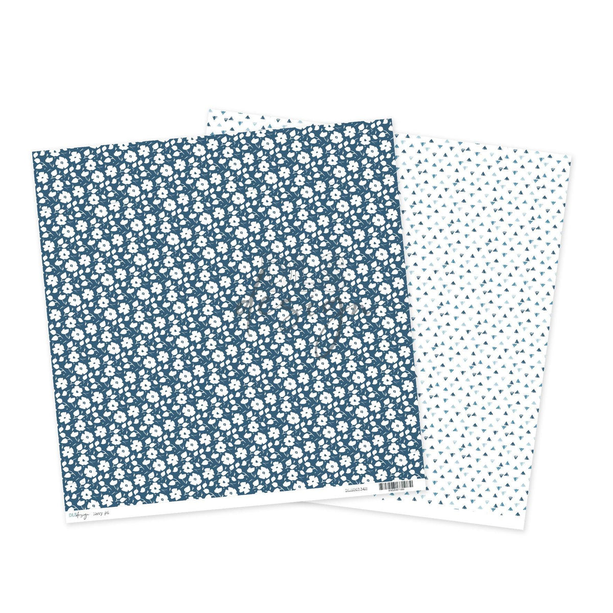 12" Paper Essentials Navy 6
