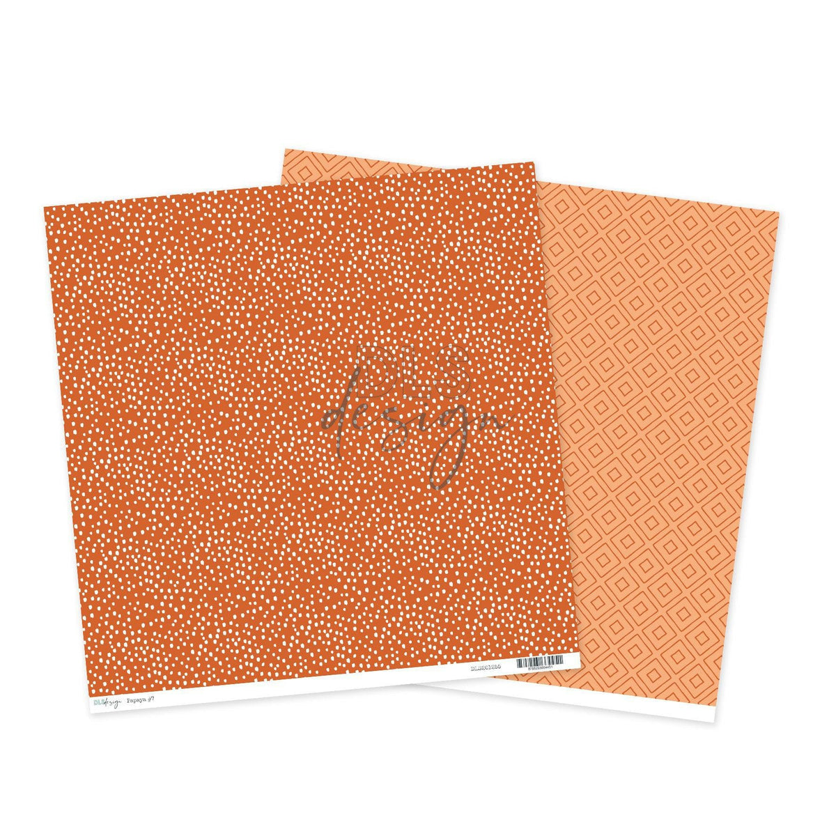 12" Paper Essentials Papaya 7