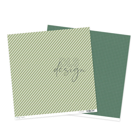 12" Paper Essentials Sage 1