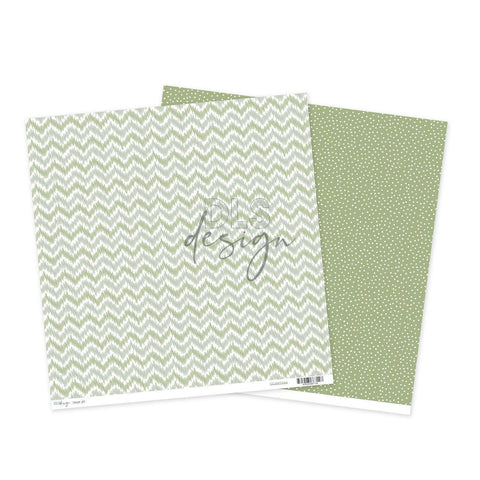 12" Paper Essentials Sage 2