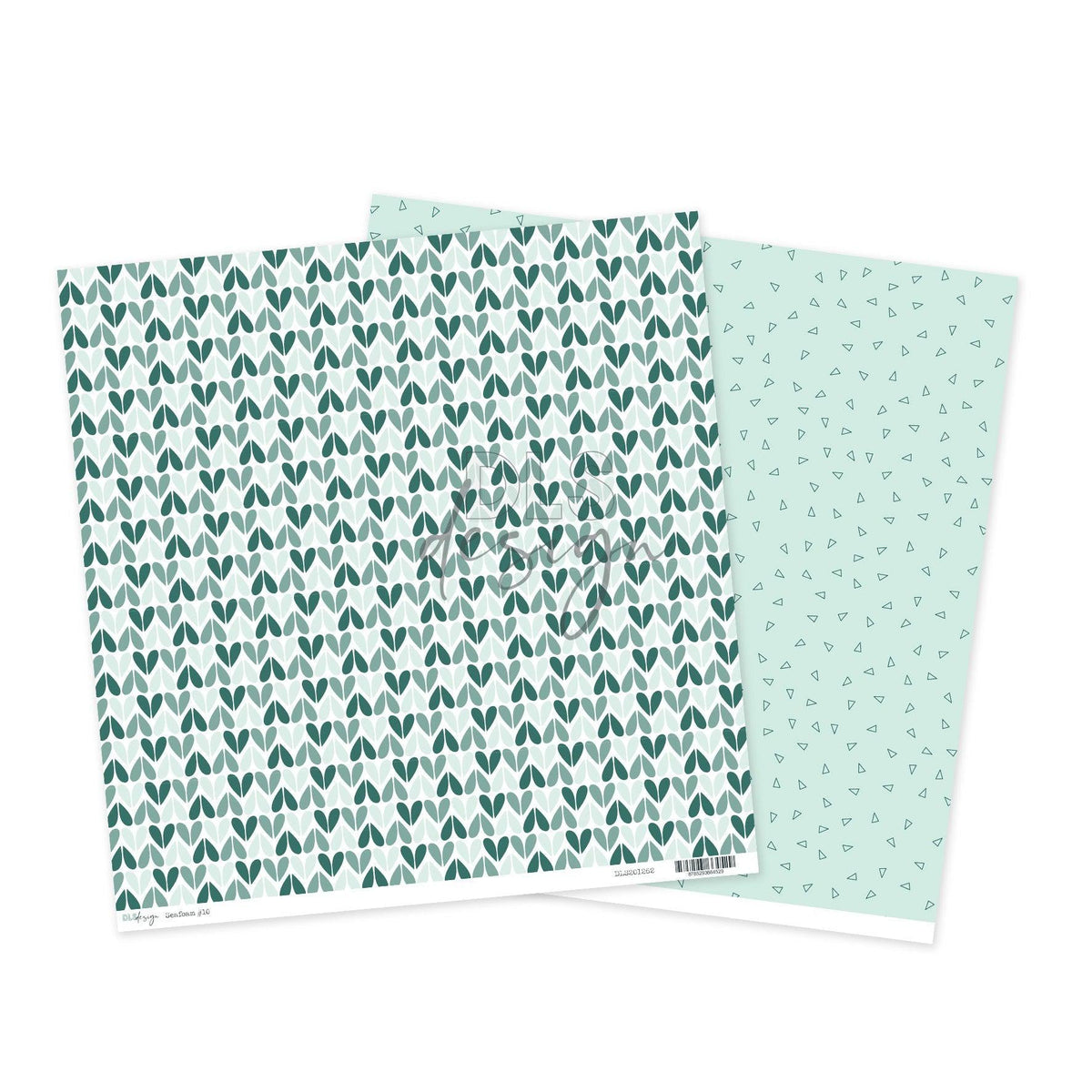 12" Paper Essentials Seafoam 10