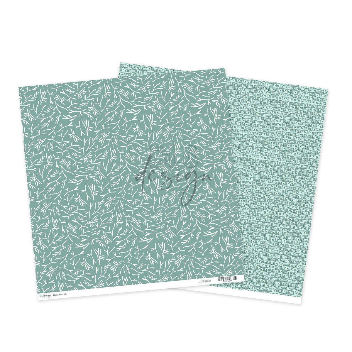 12" Paper Essentials Seafoam 6
