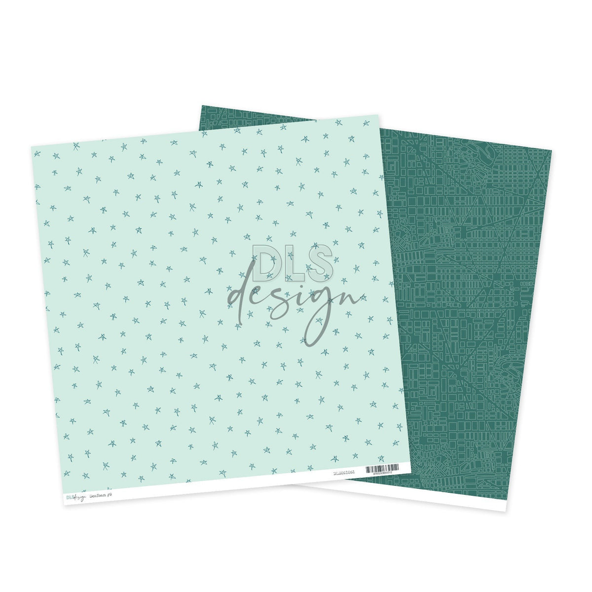 12" Paper Essentials Seafoam 9