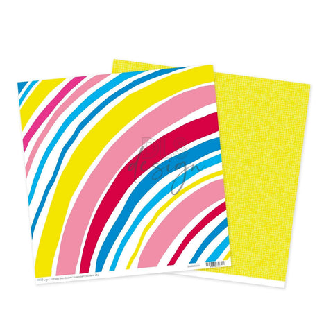 12" Paper Fifteen Sun-kissed Moments - Rainbow Sky