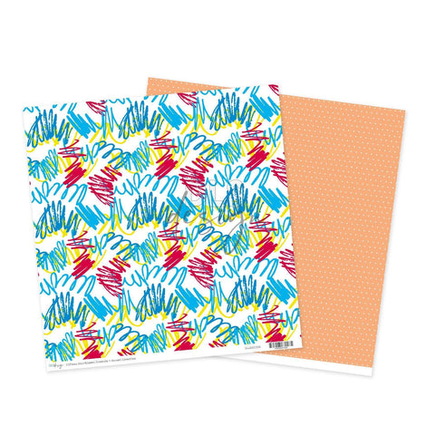 12" Paper Fifteen Sun-kissed Moments - Sunset Memories