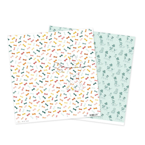 12" Paper Happy Tails - Dog Days