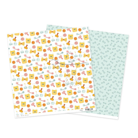 12" Paper Happy Tails - Play All Day