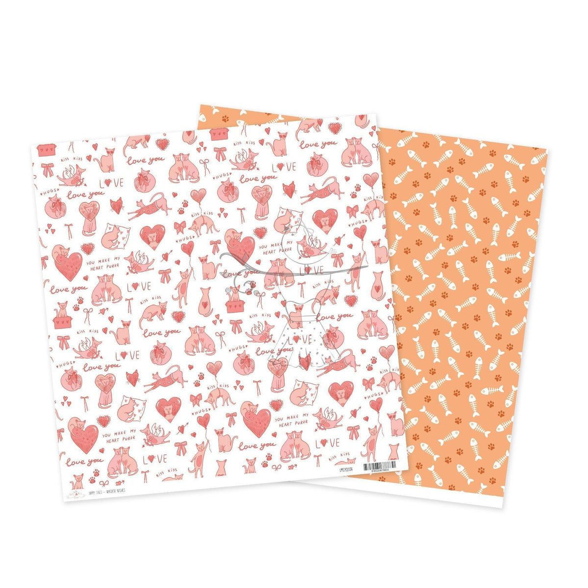 12" Paper Happy Tails - Whisker Wishes