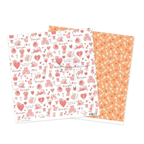 12" Paper Happy Tails - Whisker Wishes
