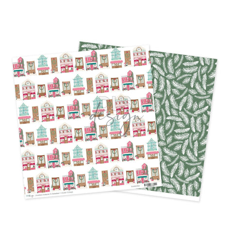 12" Paper Nineteen Moments To Remember - Winter Village