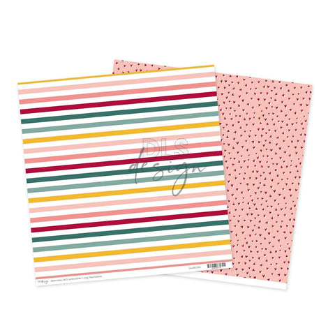 12" Paper Seventeen Fall Adventures - Cozy Heartbeats