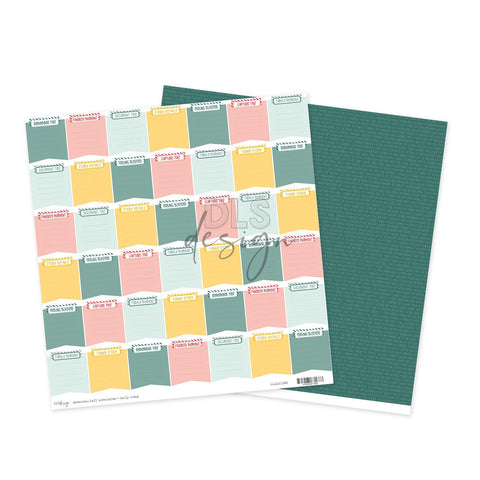12" Paper Seventeen Fall Adventures - Daily Notes
