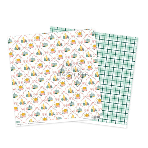 12" Paper Seventeen Fall Adventures - Harvest Ribbons