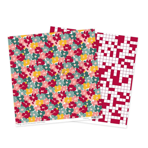 12" Paper Seventeen Fall Adventures - Season In Bloom