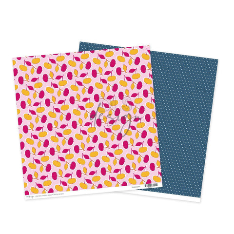 12" Paper Sixteen Golden Days - Berry Season