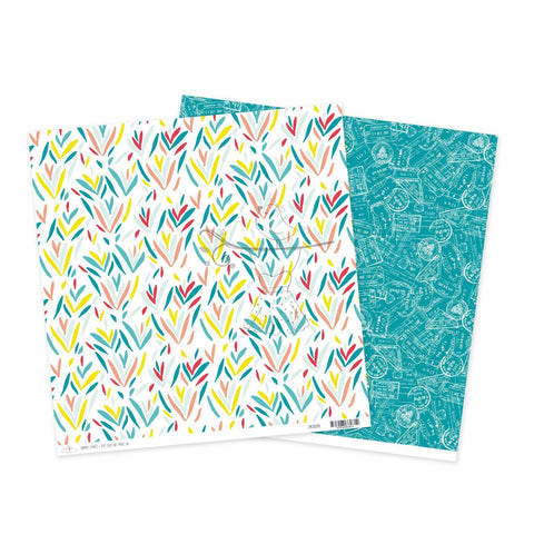 12" Paper Summer Stories - Keep Calm and Travel On