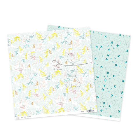 12" Paper Summer Stories - Tropical Takeoff
