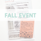 31/10/2026 - Fall Event | Stempelen & Stansen | Middag