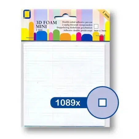 3D Foam pads 1 mm - mini