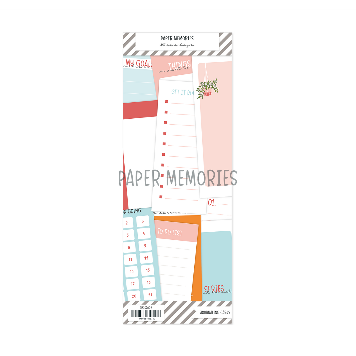 3x8" Journaling Cards 365 New Days Set 2