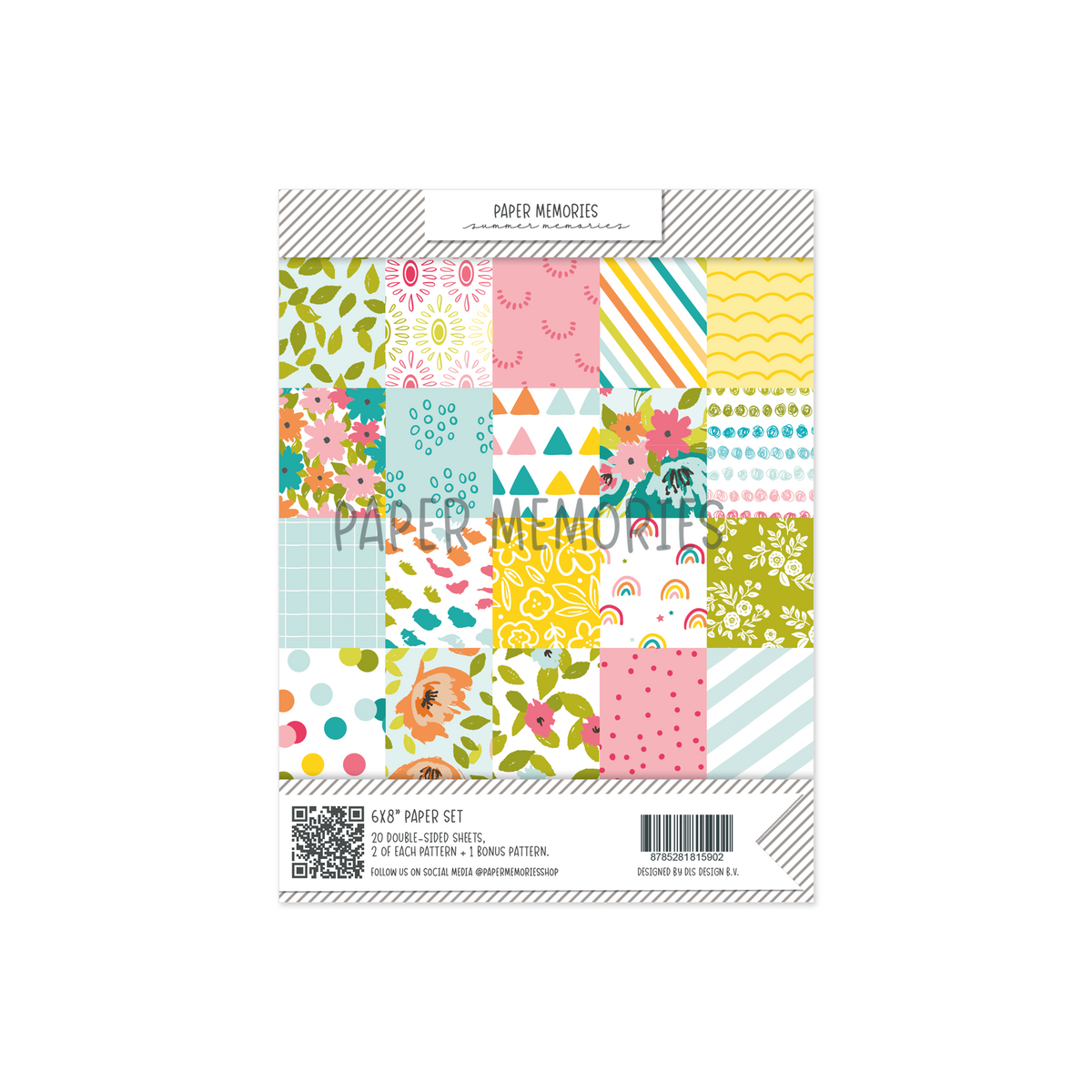 6x8" Papers Summer Memories