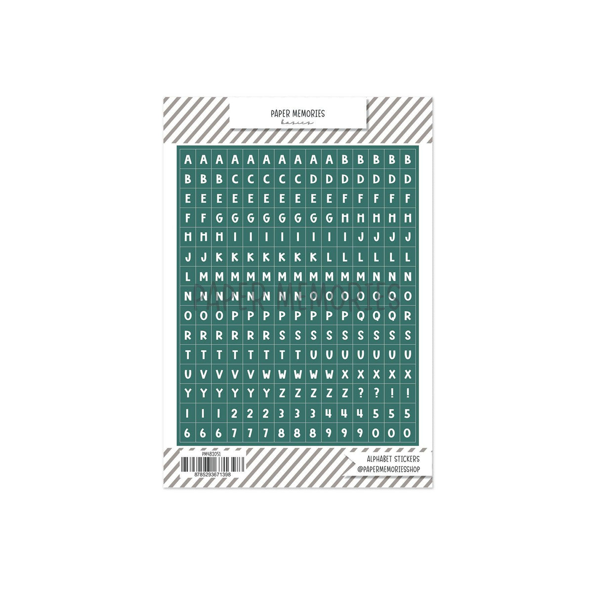 ABC Stickers Lex Seaweed