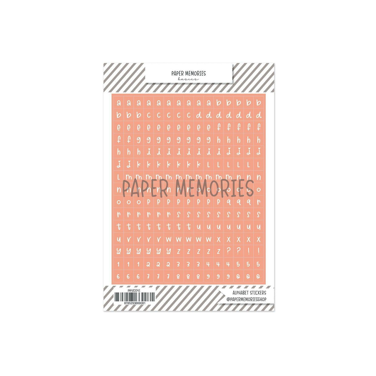 ABC Stickers Lulu Peach