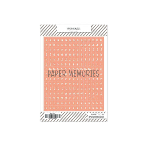 ABC Stickers Lulu Peach