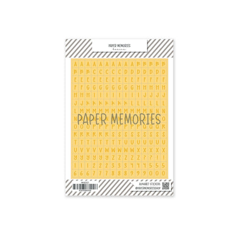 ABC Stickers Sage Light Sunshine