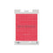 ABC Stickers Teddy Bright Red