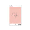 Alphabet Stickers Big Mason Coral Sands