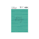 Alphabet Stickers Caleb Mint