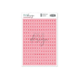 Alphabet Stickers Coco Hot Pink