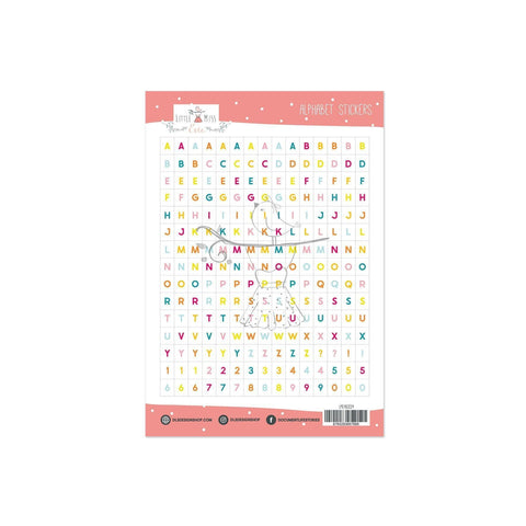 Alphabet Stickers Coco It's A Party