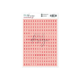Alphabet Stickers Gilmo Coral