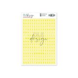 Alphabet Stickers Gilmo Lime Sorbet