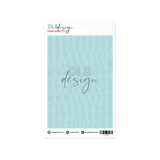 Alphabet Stickers Gilmo Medium Sky Blue