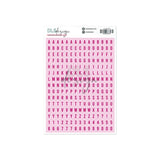 Alphabet Stickers Gilmo Peony