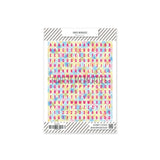 Alphabet Stickers Gilmo Tropical Escape